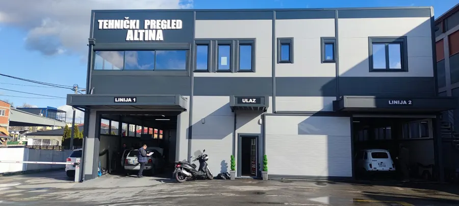 Tehnički pregled Altina Motors • Objekat spolja